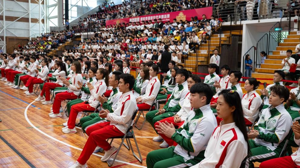 播撒下夢想的種子 內(nèi)地奧運健兒真情對話澳門青少年